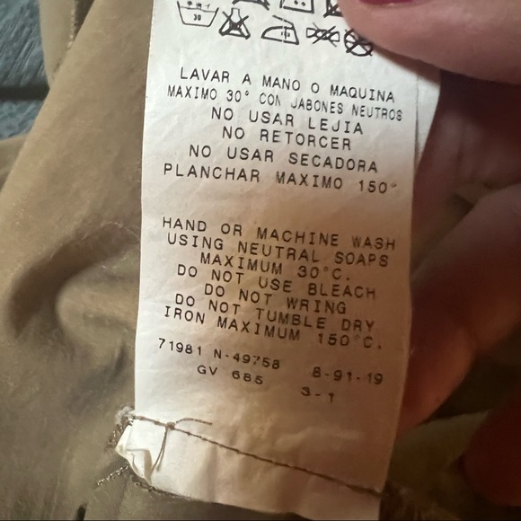 France purchased Adolfo Dominguez ruffle front ruched front dress w/front zip - Picture 9 of 10